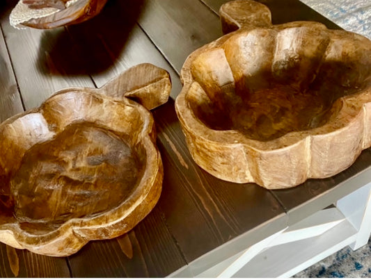 Pumpkin Dough Bowl