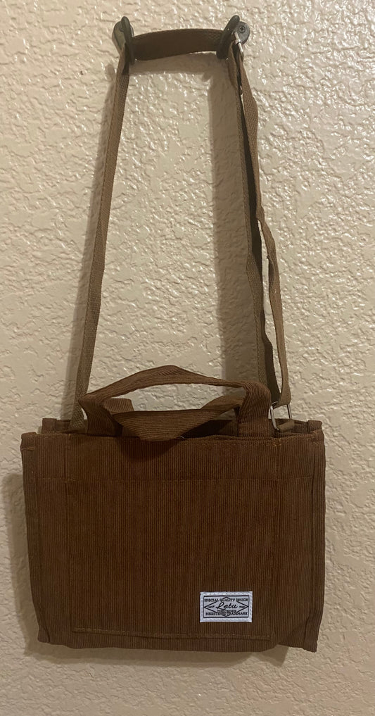Corduroy bag