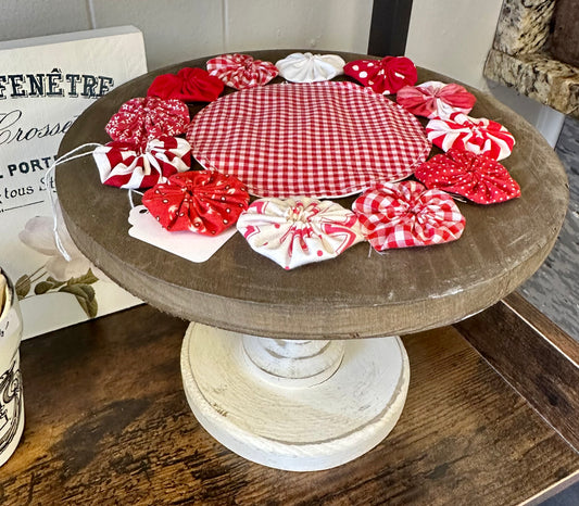 Rustic cake stand