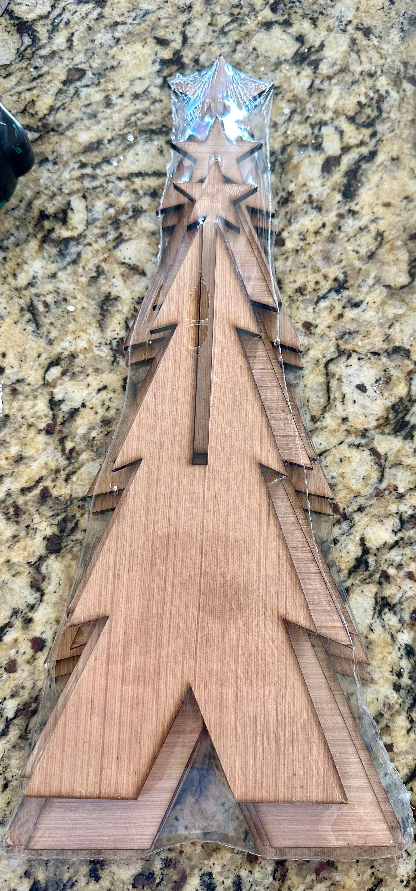 Set of 3 Christmas Trees for DIY