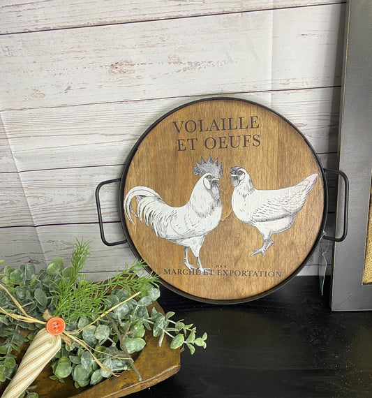 Rooster Tray