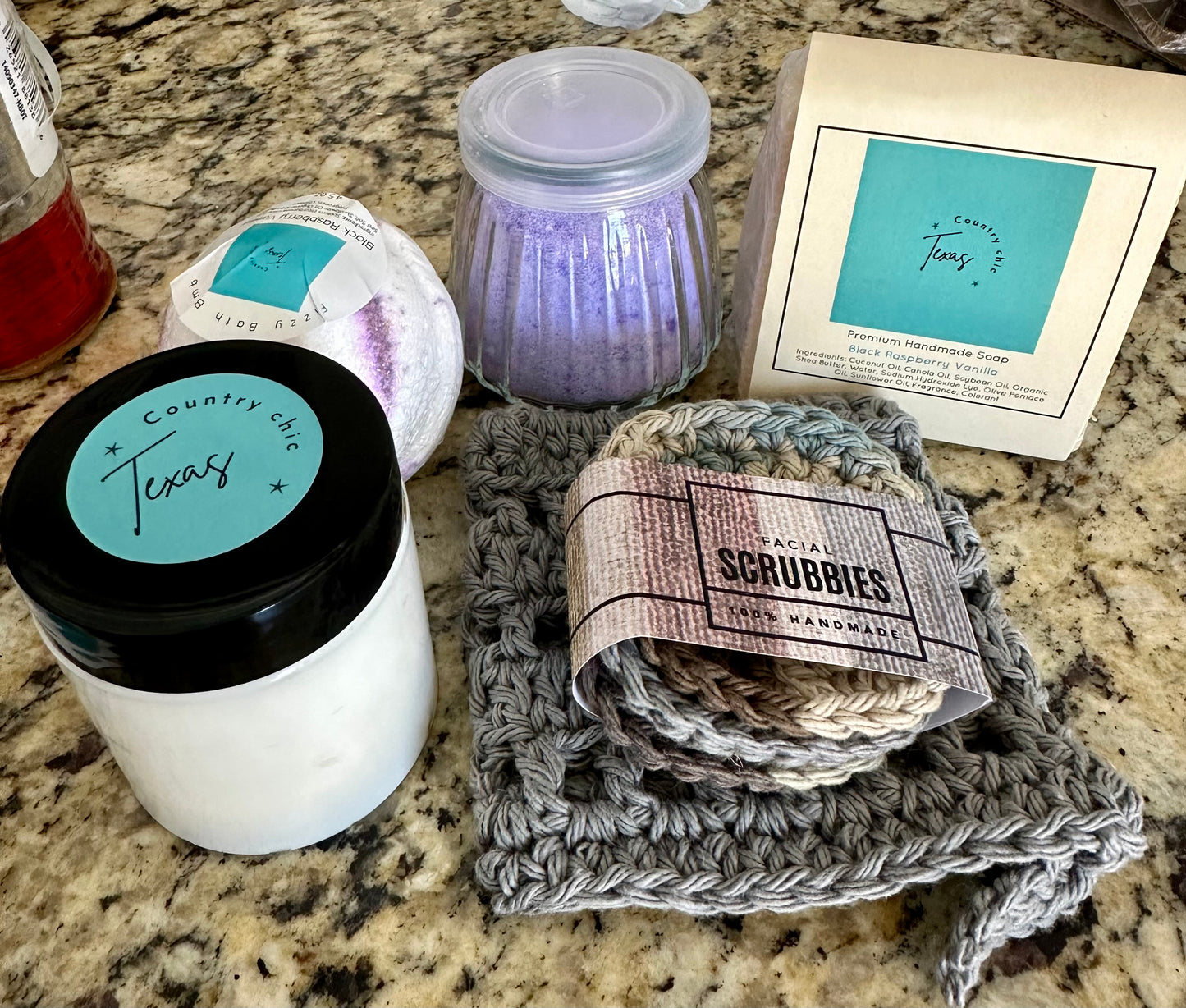 Black Raspberry Vanilla bath products