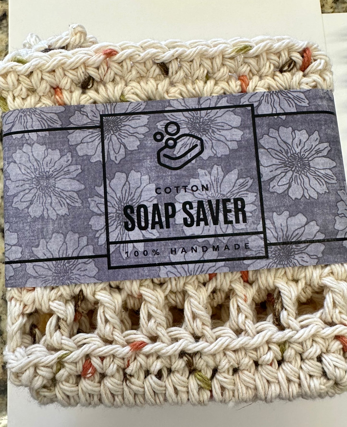 3 pack crocheted soap saver