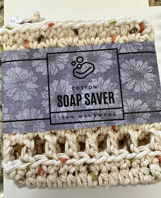 3 pack crocheted soap saver