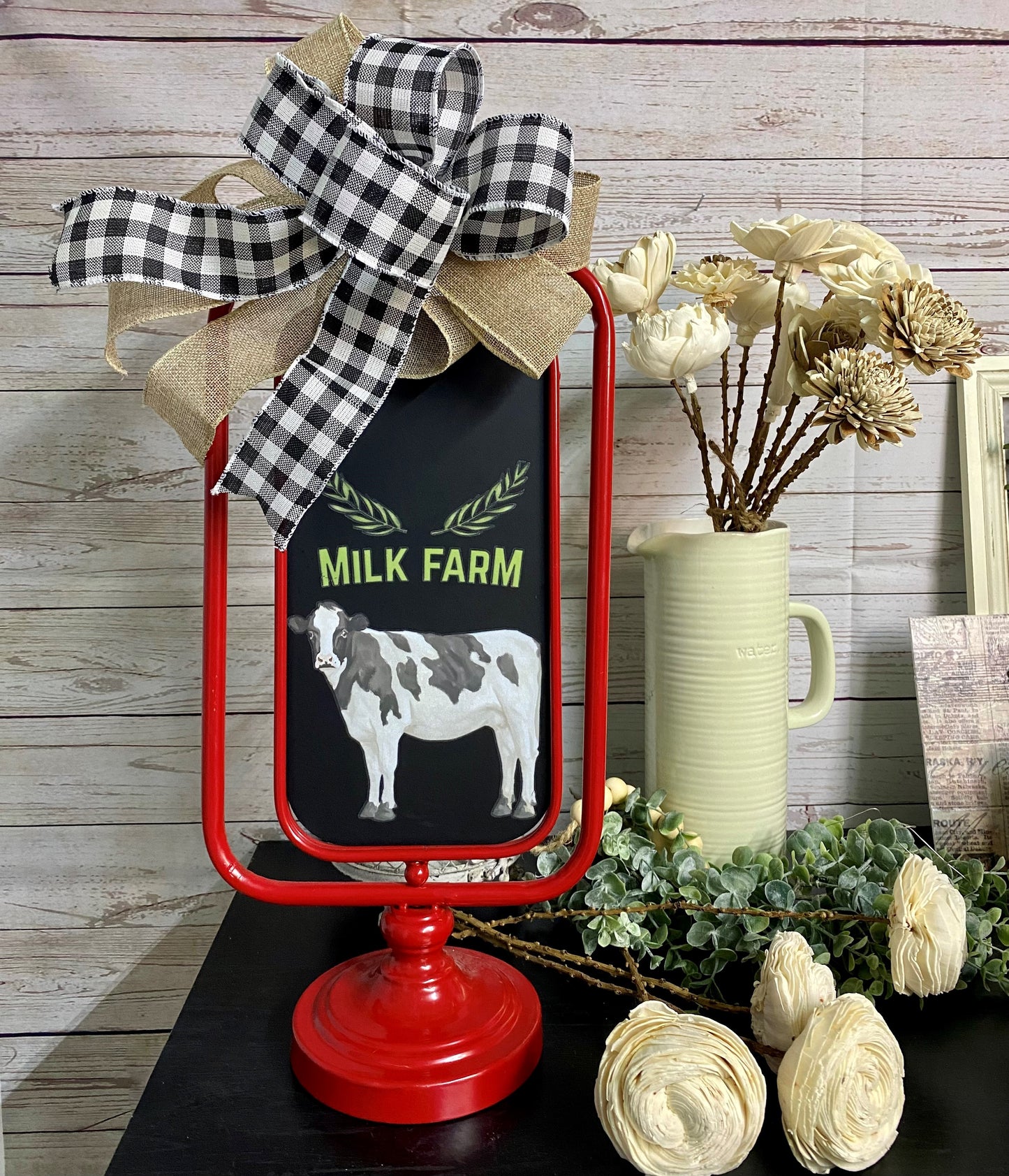 Decorative metal sign